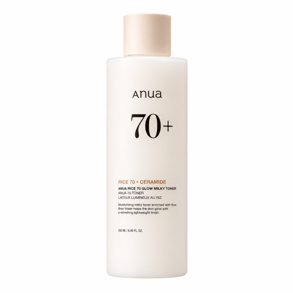 TONER 70+ ANUA RICE 70 + CERAMIDE  250ML