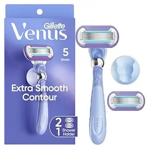 VENUS GILLETTE 5 LAMES EXTRA SMOOTH CONTOUR
