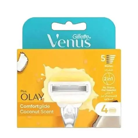VENUS OLAY RECHARGE 5 LAME 4PCS