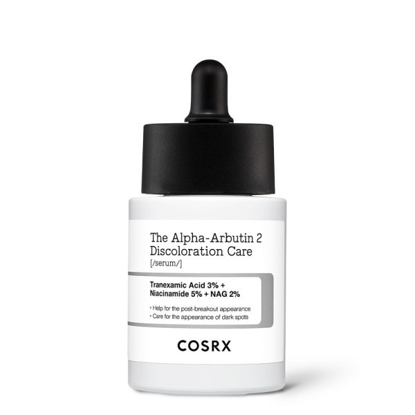 COSRX THE ALPHA-ARBUTIN 2 DISCOLORATION CARE SERUM TRANEXAMIC ACID 3%+ NIACINAMIDE 5%+NAG2%