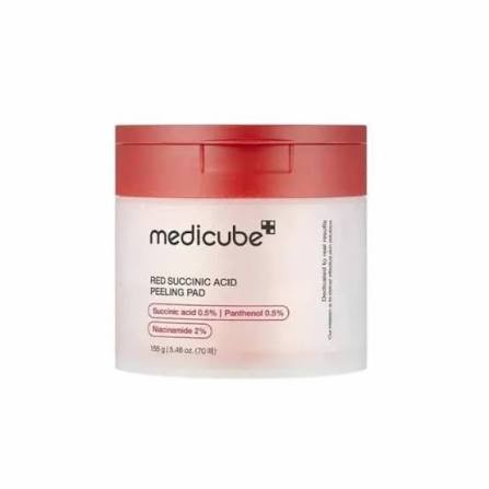 PEELING PAD RED SUCCINIC ACID MEDICUBE 155G