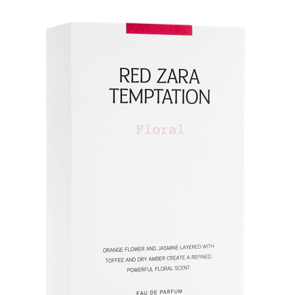 EDP RED ZARA TEMPTATION FLORAL 80ML