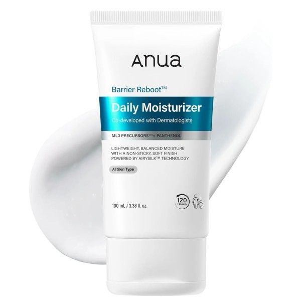 ANUA BARRIER REBOOT DAILY MOISTURIZER ML3 PRECURSORS+ PANTHENOL ALL SKIN TYPES 100ML