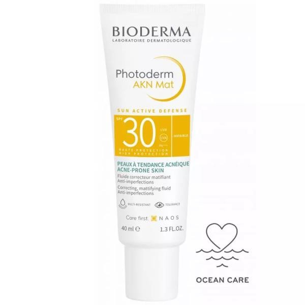 BIODERMA PHOTODERM AKN MAT SUN ACTIVE DEFENSE SPF30 40ML