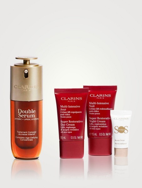 CLARINS COFFRET DOUBLE SERUM & MULTI-INTENSIVE