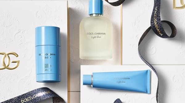 COFFRET DOLCE & GABBANA LIGHT BLUE POUR HOMME EDT 100ML+ SHOWER GEL 50ML+ STICK DEODORANT 75G