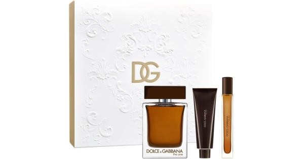COFFRET DOLCE & GABBANA THE ONE POUR HOMME 3PCS