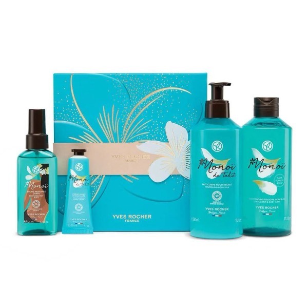 COFFRET YVES ROCHER MONOI BLEU 4PCS