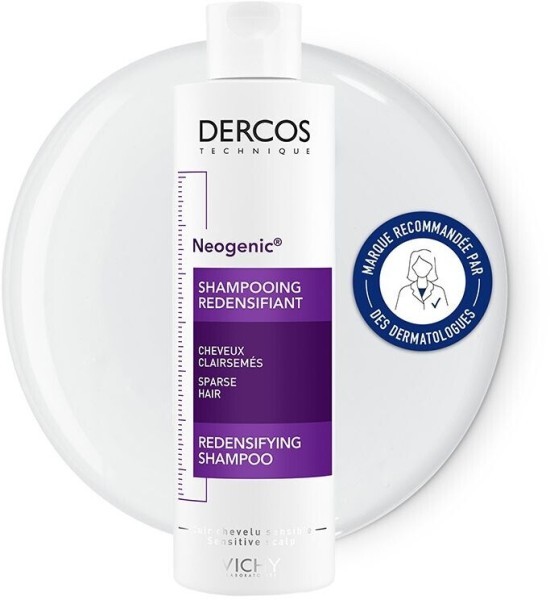 DERCOS VICHY NEOGENIC SHAMPOOING REDENSIFIANT CHEVEUX CLAIRSEMES 200ML