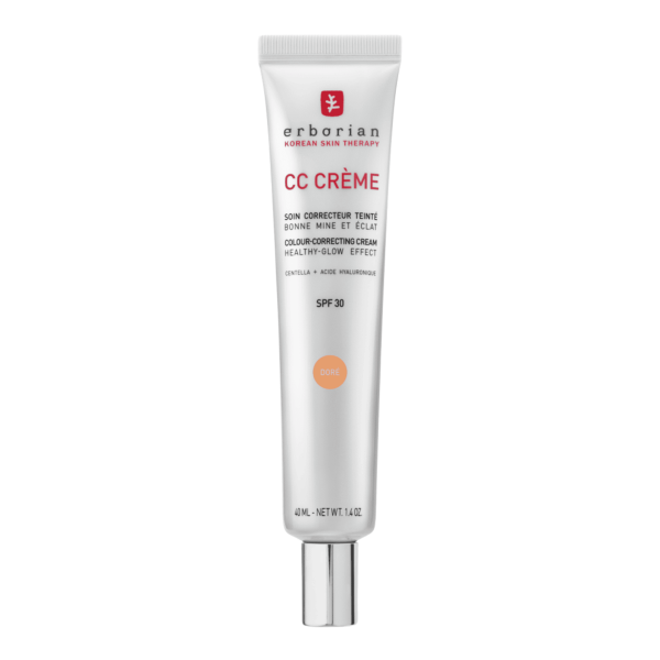 ERBORIAN CC CREME SOIN CORRECTEUR TEINTE DORE SPF 30 40ML