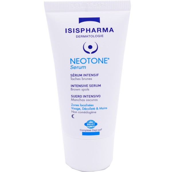 ISISPHARMA NEOTONE SERUM INTENSIF TACHES BRUNES EFFET PEELING SUPERFICIEL 30ML