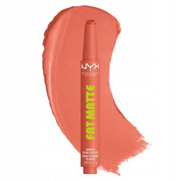 NYX FAT MATTE ROUGE A LEVRES VELOUTE N°02 CASHMERE CUTIE 2G