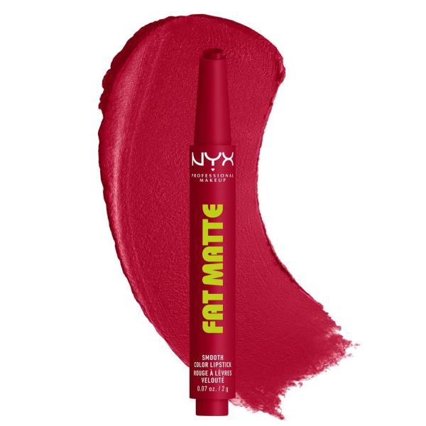 NYX FAT MATTE ROUGE A LEVRES VELOUTE N°06 BERRY NUDE 2G