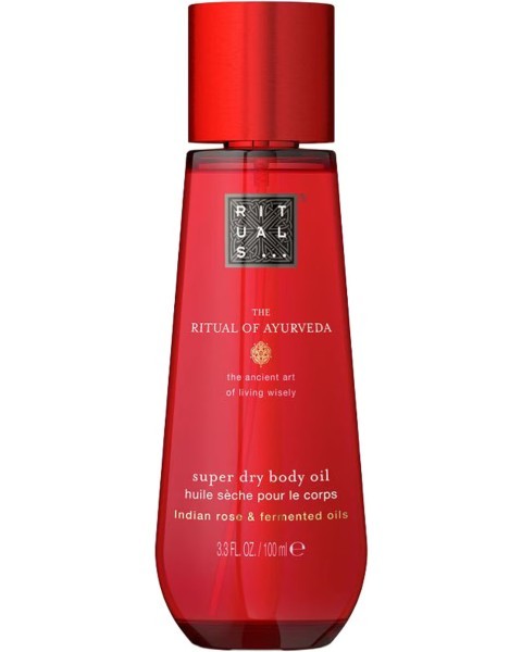 THE RITUAL OF AYURVEDA DRY OIL FOR BODY & HAIR INDIAN ROSE & SWEET ALMOND OIL 100ML