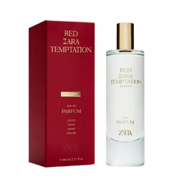 EDP ZARA RED TEMPTATION SUMMER 80ML