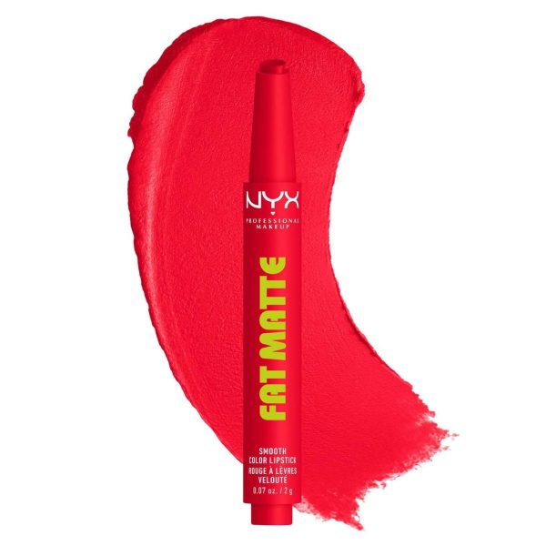 NYX FAT MATTE ROUGE A LEVRES VELOUTE N°15 FUZZY FLAME 2G
