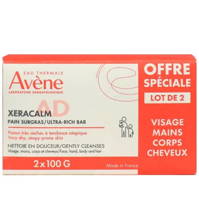 AVENE SAVON XERACLAM 100G