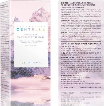 CENTELLA POREMIZING QUICK CLAY STICK MASK 27G