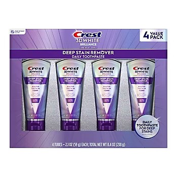COFF CREST 3D WHITE DEEP STAIN REMOVER 4PS