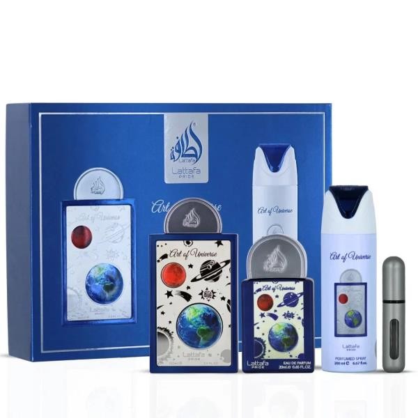 COFF LATTAFA PRIDE/ART OF UNIVERSE 4PCS