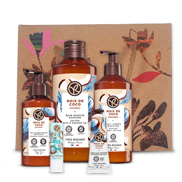 COFFRET YVES ROCHER NOIX DE COCO 4PCS