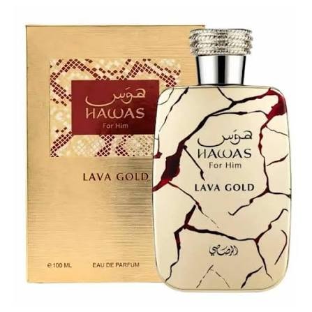 EDP HAWAS FOR HIM LAVA GOLD 100ML
