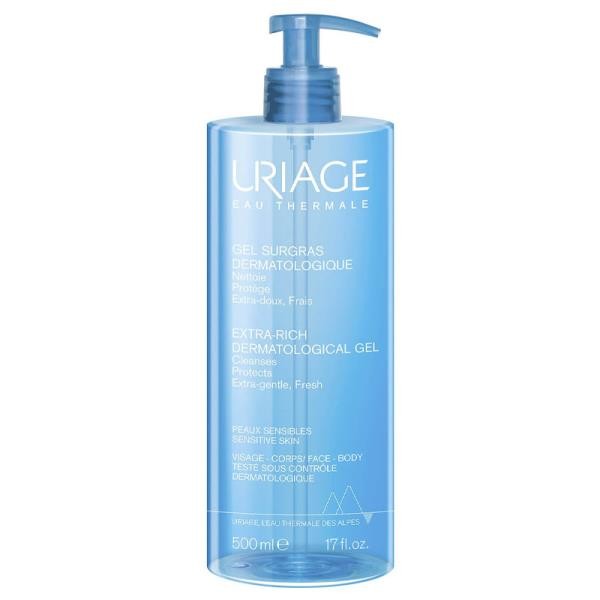 GEL NETOYANT URIAGE PEAUX SENSIBLES 500ML
