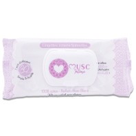 LINGETTES INTIMES MUSC BLANC